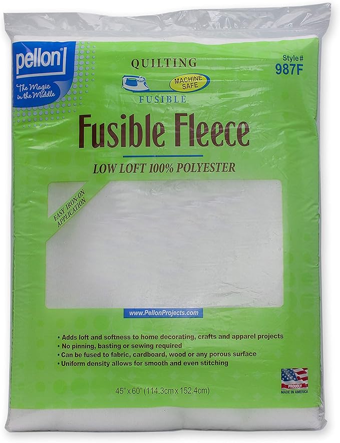 985F Fusible Fleece Sandwich Fuse 45 in x 60 in