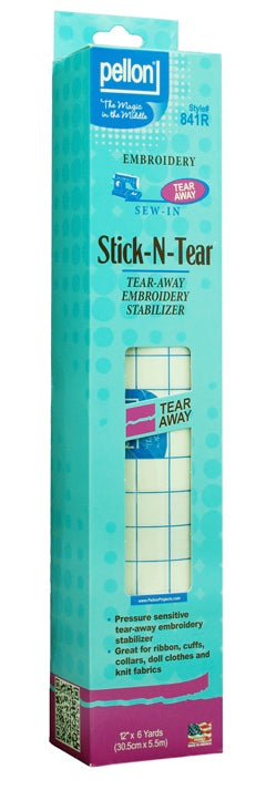 841R -  Stick-N-Tear™ 12in x 6yds PKG