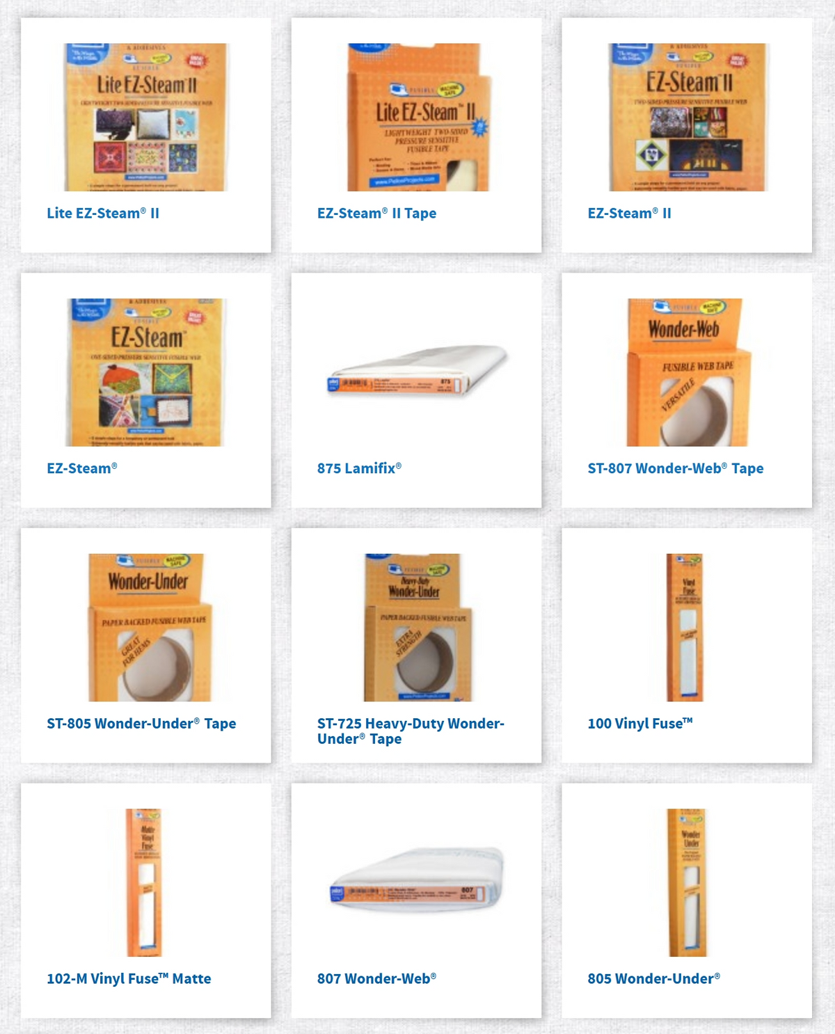 FUSIBLES/ADHESIVES