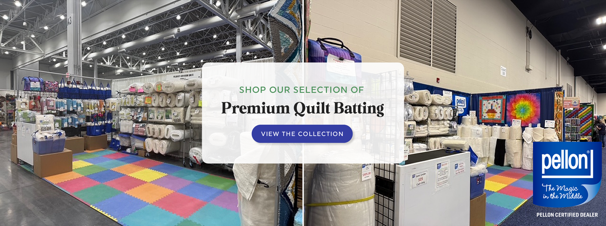 Shop premium quilt batting!